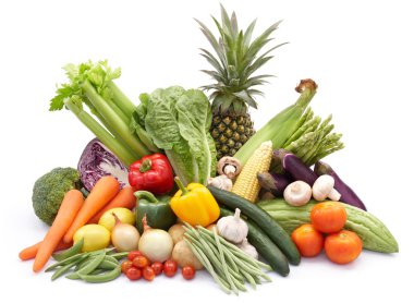 Lots of vegetables clipart