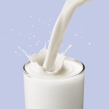 Pouring milk clipart