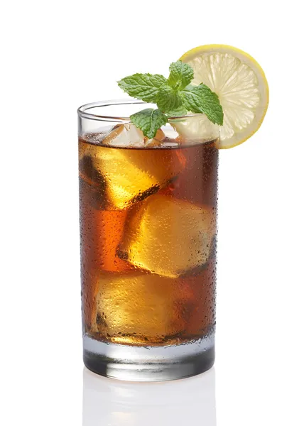 Lód cytryna herbata — Zdjęcie stockowe