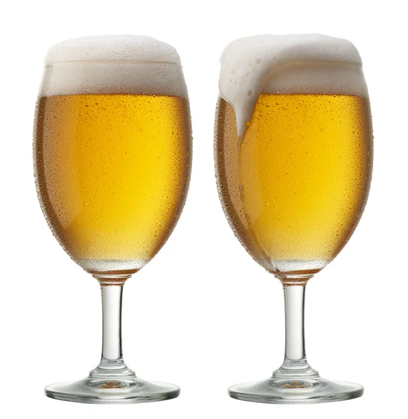 ビール2杯 — ストック写真