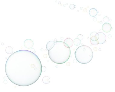 Soap bubbles clipart
