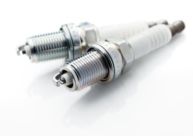 Two spark plugs clipart