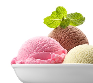 Neapolitan ice cream clipart