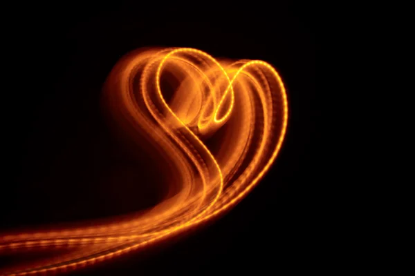 心脏的形状光 — 图库照片