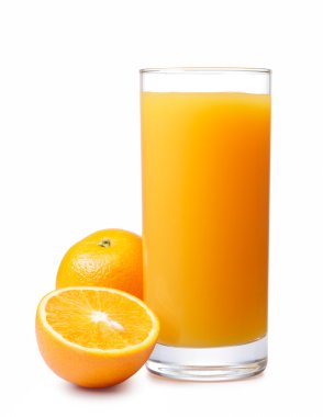 Orange juice clipart