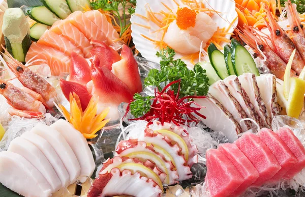 Fond sashimi — Photo