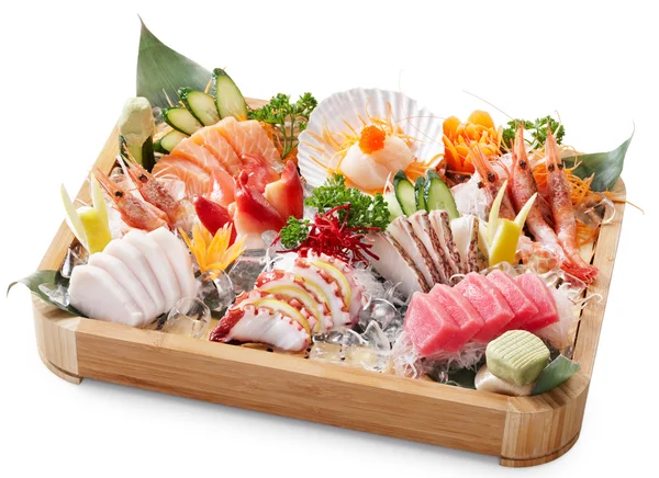 Blandade sashimi — Stockfoto