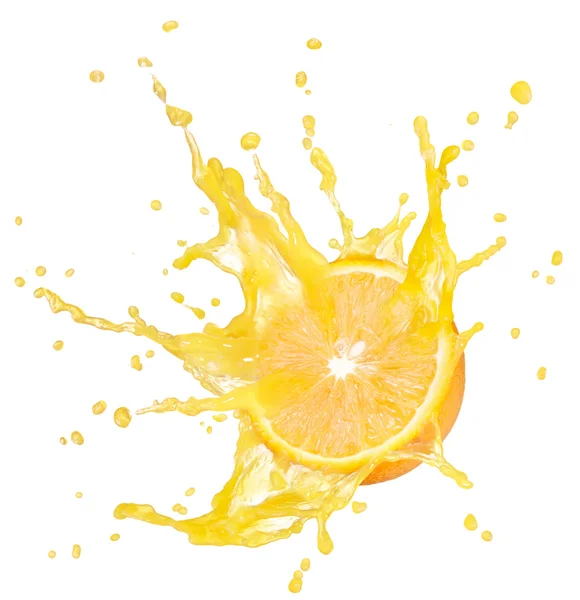 Spruzzando arancione — Foto Stock