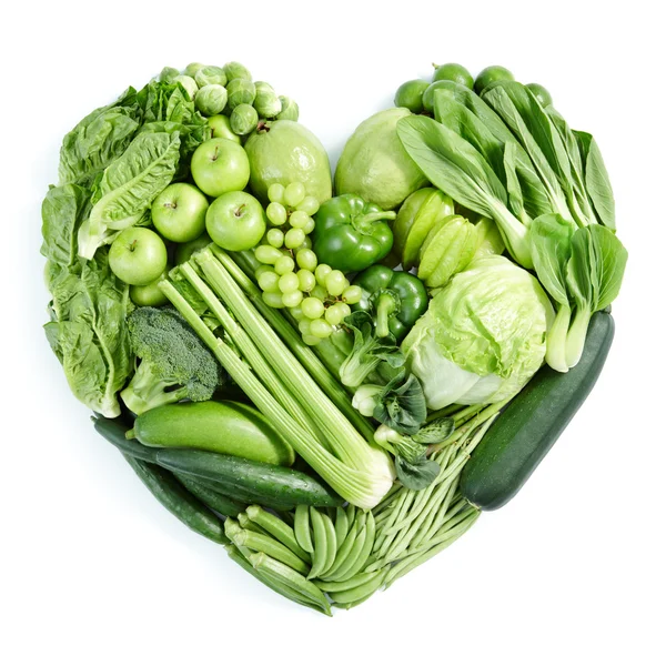 Zielona zdrowa żywność Obrazek Stockowy