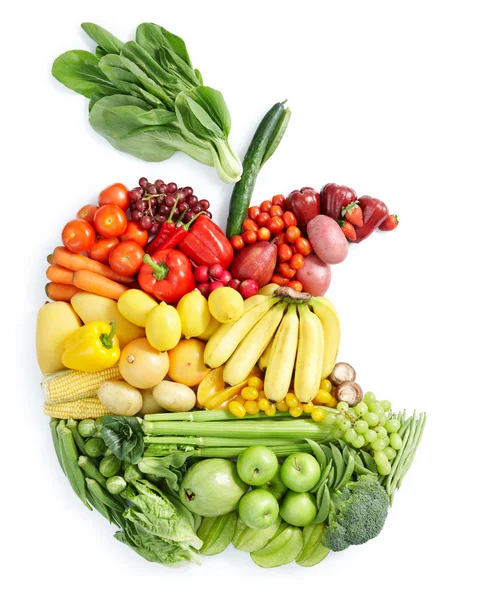 애플 바이트: 건강 식품 스톡 사진