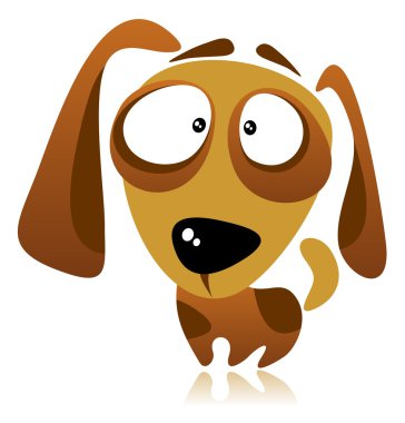 Cartoon dog clipart