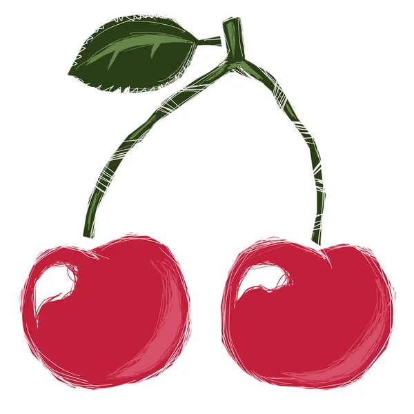 Gestileerde cherry — Stockfoto