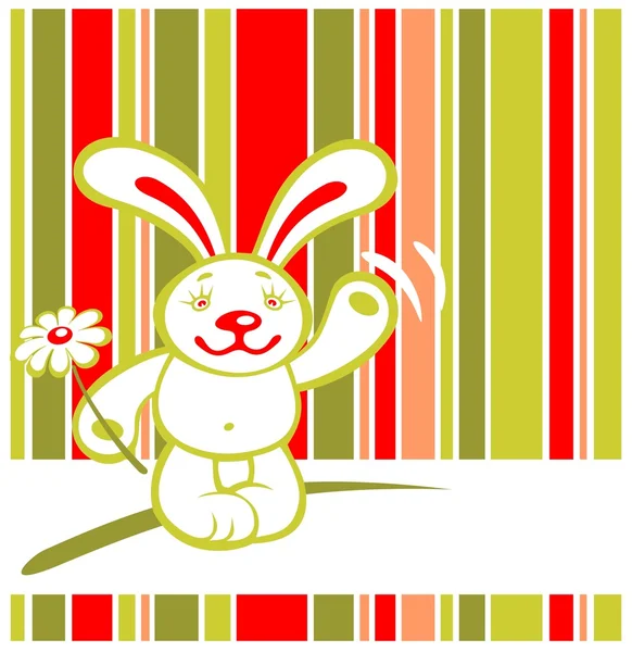 Cartoon rabbit — Stock Photo, Image