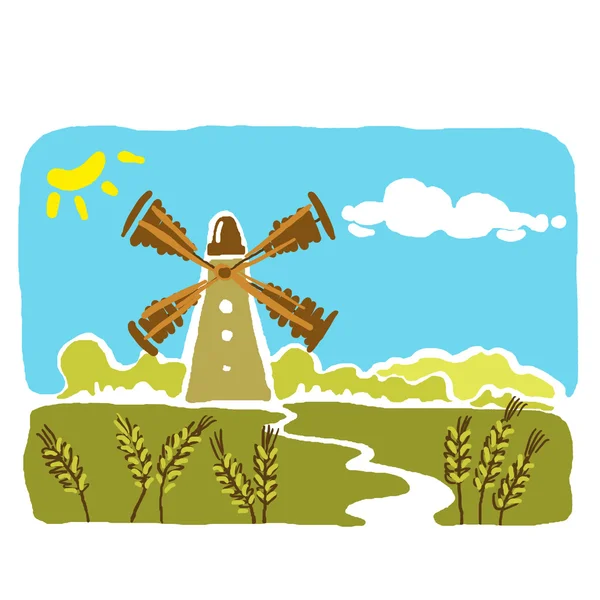 stock image Windmill