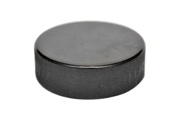 Puck on a white background — Stock Photo, Image