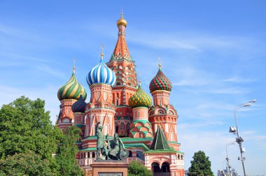 St. Basil's Cathedral. Moscow. clipart