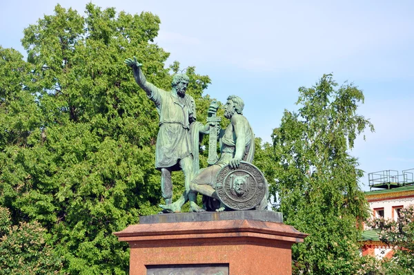 Çikolatalı ve pozharsky Anıtı — Stok fotoğraf