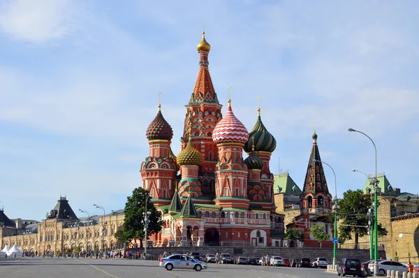 聖ワシリイ大聖堂。モスクワ. — ストック写真