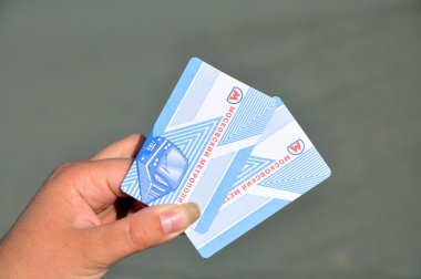 seyahat kartları Moskova metrosu