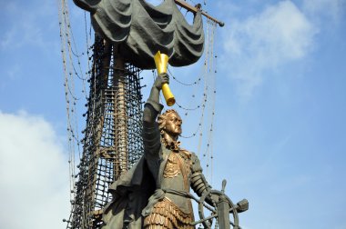 Monument to Peter the Great clipart