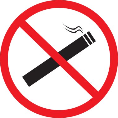 No smoking clipart