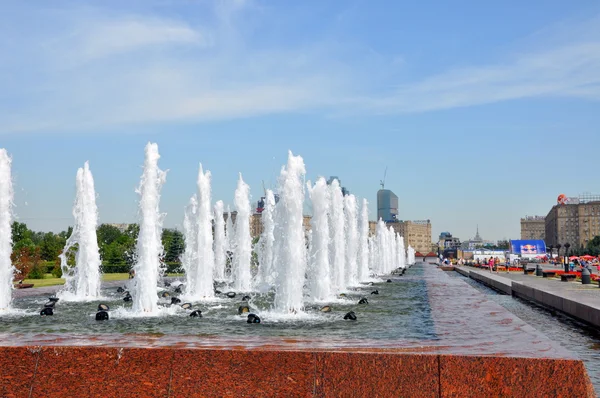 Poklonnaya Hill.Fountain — Photo