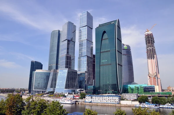 Business center Moscow-City — Stock Photo, Image