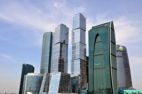 Centro de negócios Moscow-City — Fotografia de Stock