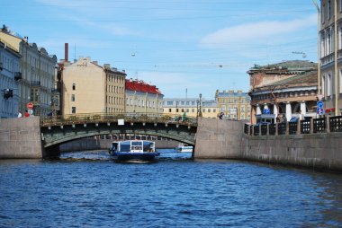 St. Petersburg bridge clipart