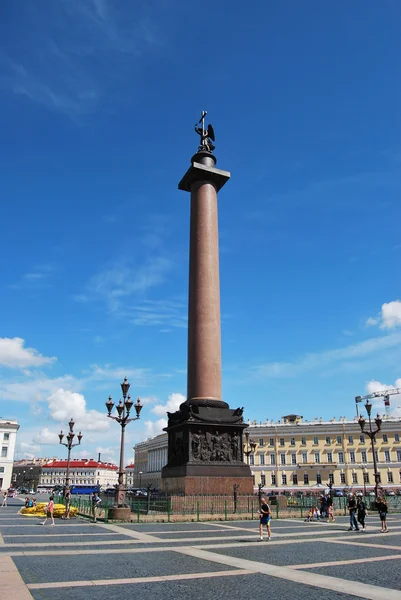 Palace Square, alexandriai post. Saint-Petersburg — Stock Fotó