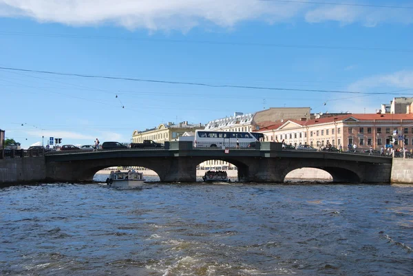 Puente de San Petersburgo — Foto de Stock