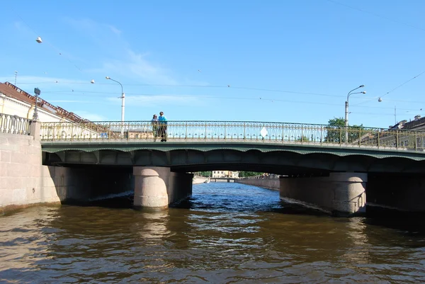 Αγία Πετρούπολη γέφυρα — Φωτογραφία Αρχείου