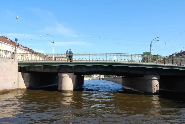 St. Petersburg bridge — Stockfoto