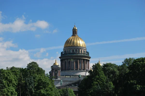 Részlet a isaakiy székesegyház kupola St. Petersburg — Stock Fotó