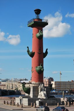 rostral sütun, saint-petersburg, Rusya Federasyonu