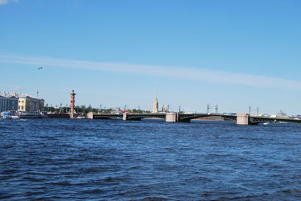 Ponte do Palácio, São Petersburgo — Fotografia de Stock