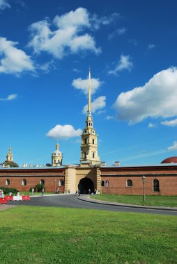 The Peter and Paul fortress clipart