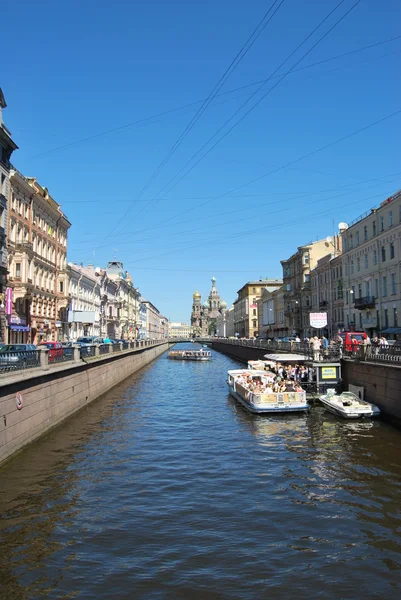 Γκριμποέντοβ κανάλι. Αγία Πετρούπολη — Φωτογραφία Αρχείου