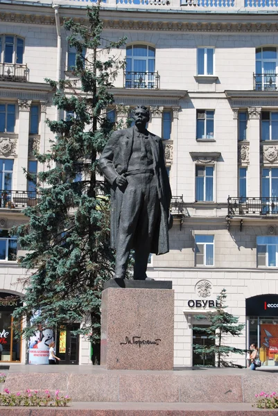Памятник Горькому — стоковое фото