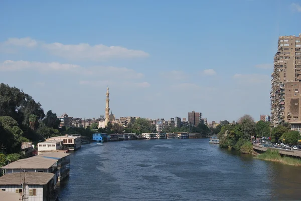 Nillandschaft in Kairo — Stockfoto