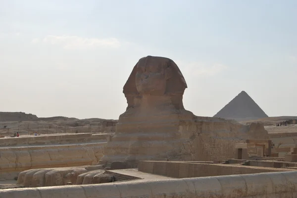 Wielki Sfinks z guiza, Kair, Egipt — Zdjęcie stockowe
