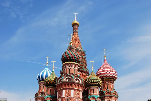 Vasiliy blazhenniy kostel v Moskvě — Stock fotografie