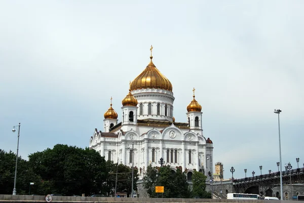 Cattedrale di Cristo Salvatore a Mosca — Foto Stock
