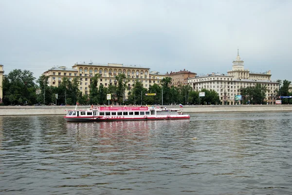 Moszkva river cruise hajó — Stock Fotó