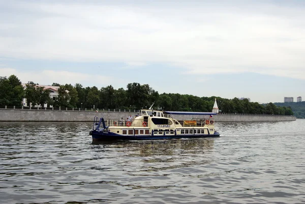 モスクワ川遊覧船 — ストック写真