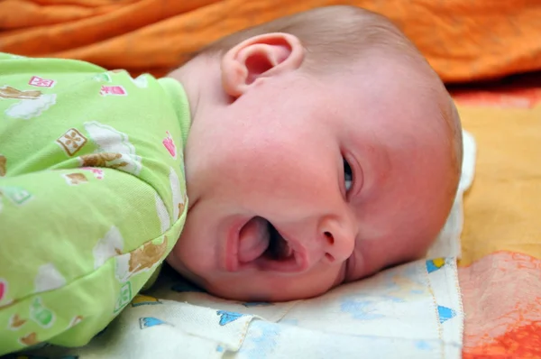 Dziecko śmieje się — Zdjęcie stockowe