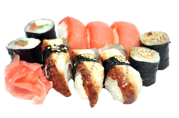 Sushi og ruller - Stock-foto