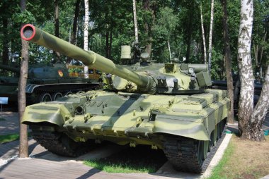 Russian T-72 tank clipart