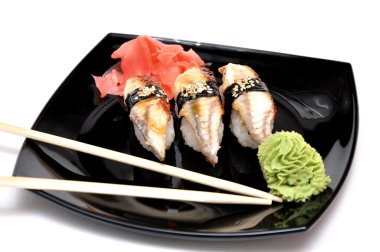 Japon kuru bir plaka üzerinde