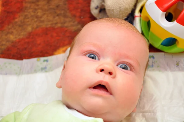 3 месяца ребенок — стоковое фото